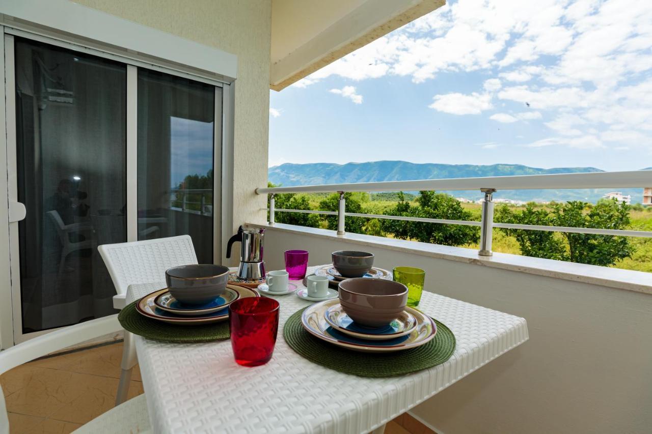 Holiday House Solemare Orikum Buitenkant foto